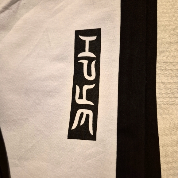 Pidogym Limited Edition white with black accents men's XL slim fit jogging pants - Picture 12 of 16